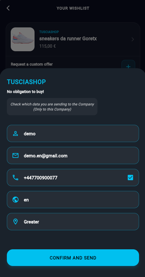 Offer Notification