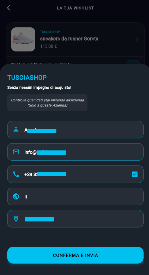Notifica Offerta
