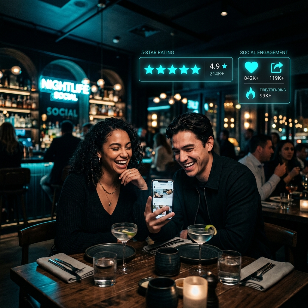 Social Gamification und virale Mundpropaganda zur physischen Kundenakquise in Restaurants
